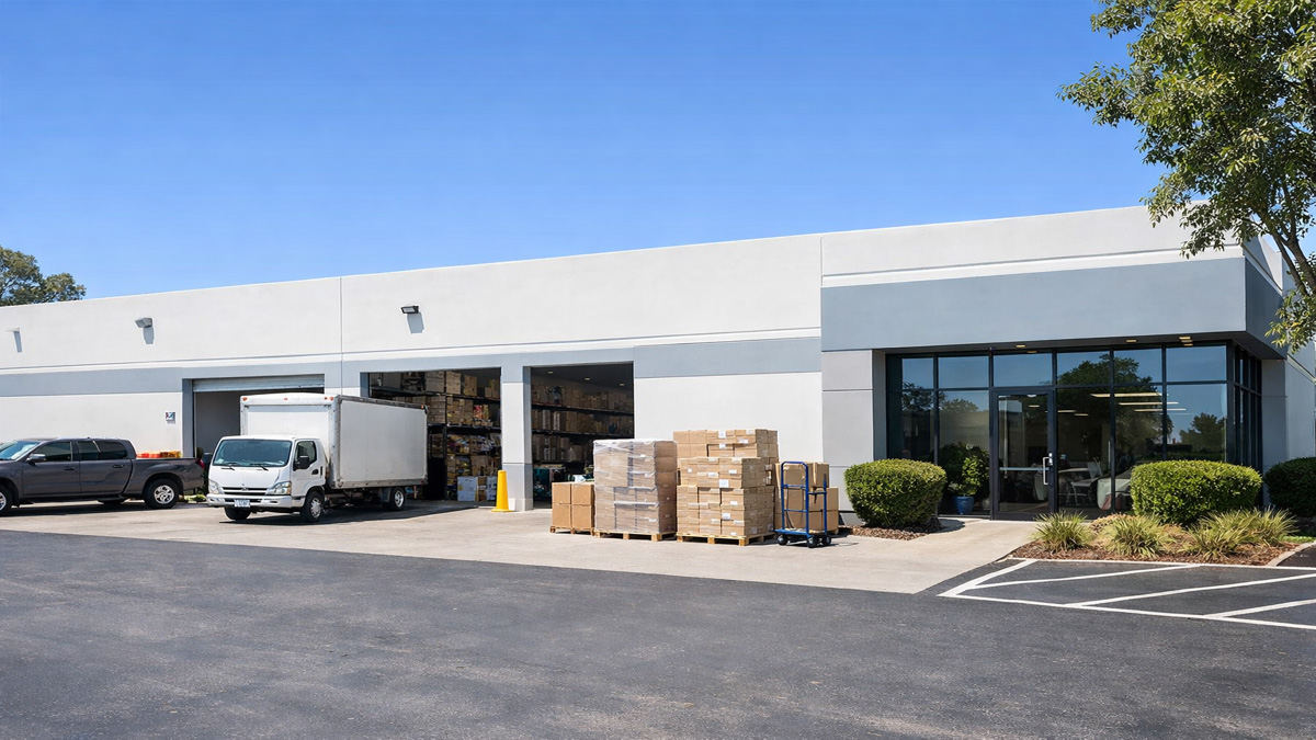 Company location and warehouse